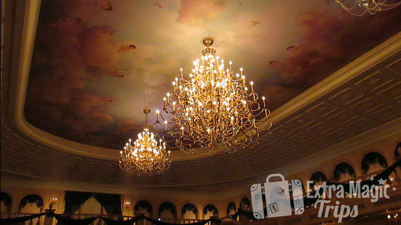 The Library Dining Room at Be Our Guest Restaurant 